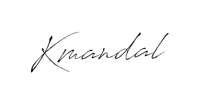 Kmandal stylish signature style. Best Handwritten Sign (Antro_Vectra) for my name. Handwritten Signature Collection Ideas for my name Kmandal. Kmandal signature style 6 images and pictures png