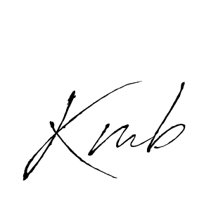 Kmb stylish signature style. Best Handwritten Sign (Antro_Vectra) for my name. Handwritten Signature Collection Ideas for my name Kmb. Kmb signature style 6 images and pictures png