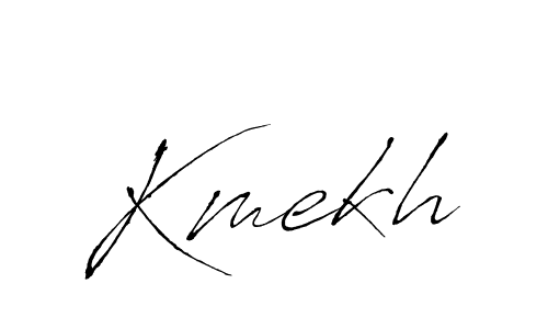 You should practise on your own different ways (Antro_Vectra) to write your name (Kmekh) in signature. don't let someone else do it for you. Kmekh signature style 6 images and pictures png