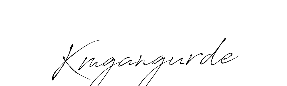 You should practise on your own different ways (Antro_Vectra) to write your name (Kmgangurde) in signature. don't let someone else do it for you. Kmgangurde signature style 6 images and pictures png
