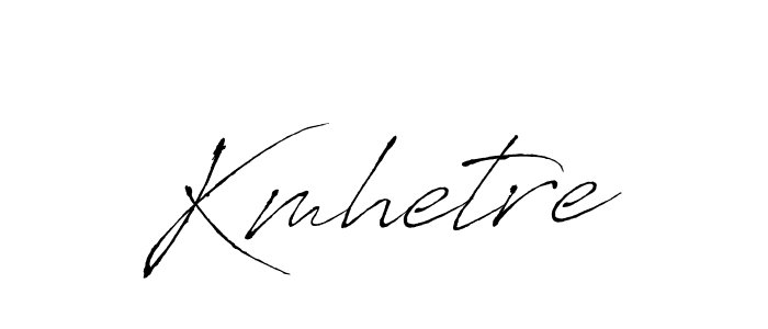 if you are searching for the best signature style for your name Kmhetre. so please give up your signature search. here we have designed multiple signature styles  using Antro_Vectra. Kmhetre signature style 6 images and pictures png