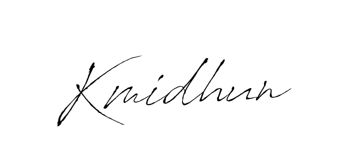 This is the best signature style for the Kmidhun name. Also you like these signature font (Antro_Vectra). Mix name signature. Kmidhun signature style 6 images and pictures png