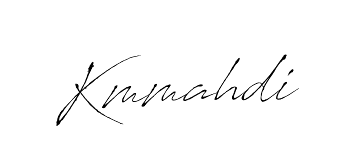 Kmmahdi stylish signature style. Best Handwritten Sign (Antro_Vectra) for my name. Handwritten Signature Collection Ideas for my name Kmmahdi. Kmmahdi signature style 6 images and pictures png