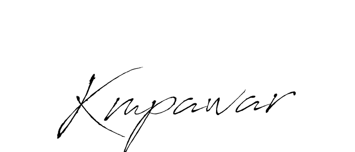 Make a beautiful signature design for name Kmpawar. With this signature (Antro_Vectra) style, you can create a handwritten signature for free. Kmpawar signature style 6 images and pictures png