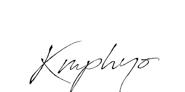 Make a short Kmphyo signature style. Manage your documents anywhere anytime using Antro_Vectra. Create and add eSignatures, submit forms, share and send files easily. Kmphyo signature style 6 images and pictures png