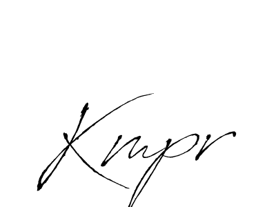 Make a beautiful signature design for name Kmpr. With this signature (Antro_Vectra) style, you can create a handwritten signature for free. Kmpr signature style 6 images and pictures png