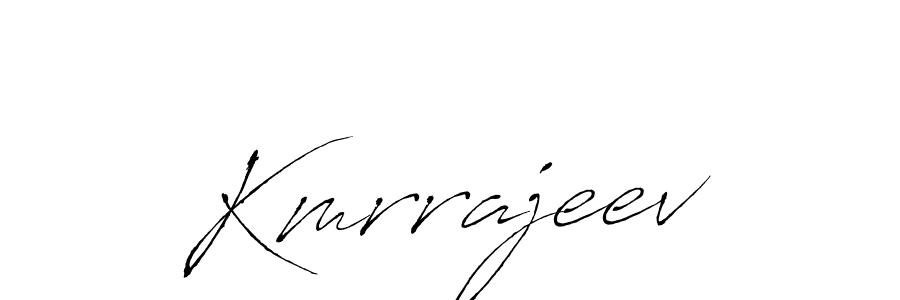 How to Draw Kmrrajeev signature style? Antro_Vectra is a latest design signature styles for name Kmrrajeev. Kmrrajeev signature style 6 images and pictures png