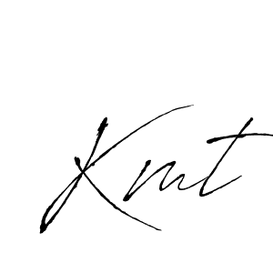 Design your own signature with our free online signature maker. With this signature software, you can create a handwritten (Antro_Vectra) signature for name Kmt. Kmt signature style 6 images and pictures png