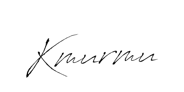 Antro_Vectra is a professional signature style that is perfect for those who want to add a touch of class to their signature. It is also a great choice for those who want to make their signature more unique. Get Kmurmu name to fancy signature for free. Kmurmu signature style 6 images and pictures png