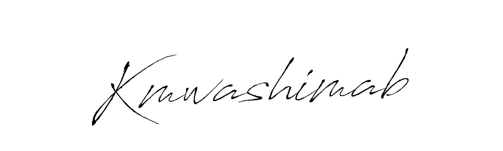 How to make Kmwashimab name signature. Use Antro_Vectra style for creating short signs online. This is the latest handwritten sign. Kmwashimab signature style 6 images and pictures png