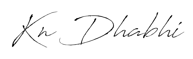 How to Draw Kn Dhabhi signature style? Antro_Vectra is a latest design signature styles for name Kn Dhabhi. Kn Dhabhi signature style 6 images and pictures png