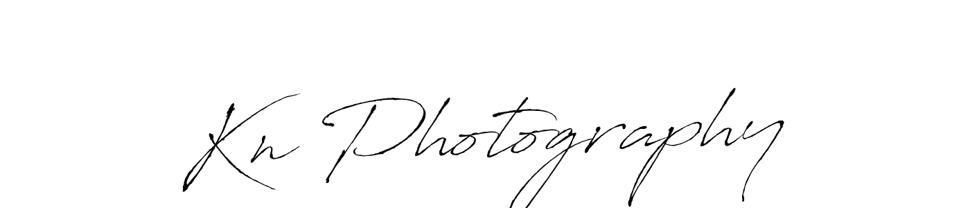 You should practise on your own different ways (Antro_Vectra) to write your name (Kn Photography) in signature. don't let someone else do it for you. Kn Photography signature style 6 images and pictures png