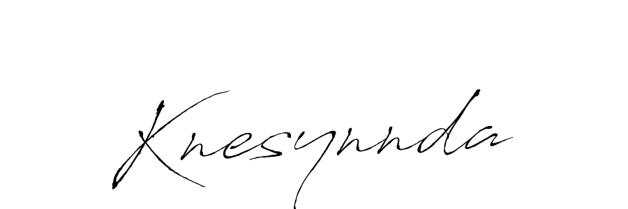 Create a beautiful signature design for name Knesynnda. With this signature (Antro_Vectra) fonts, you can make a handwritten signature for free. Knesynnda signature style 6 images and pictures png