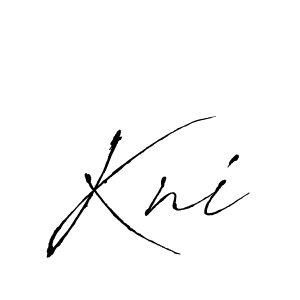 if you are searching for the best signature style for your name Kni. so please give up your signature search. here we have designed multiple signature styles  using Antro_Vectra. Kni signature style 6 images and pictures png