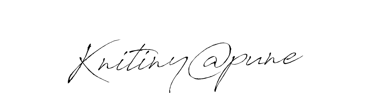 How to make Knitiny@pune signature? Antro_Vectra is a professional autograph style. Create handwritten signature for Knitiny@pune name. Knitiny@pune signature style 6 images and pictures png