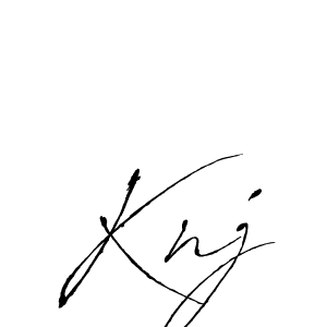 Create a beautiful signature design for name Knj. With this signature (Antro_Vectra) fonts, you can make a handwritten signature for free. Knj signature style 6 images and pictures png