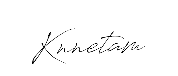 How to make Knnetam name signature. Use Antro_Vectra style for creating short signs online. This is the latest handwritten sign. Knnetam signature style 6 images and pictures png