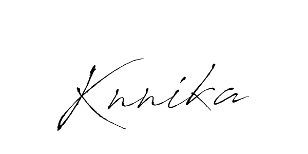 Make a beautiful signature design for name Knnika. Use this online signature maker to create a handwritten signature for free. Knnika signature style 6 images and pictures png