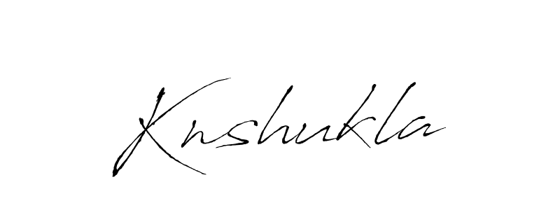 Make a beautiful signature design for name Knshukla. Use this online signature maker to create a handwritten signature for free. Knshukla signature style 6 images and pictures png