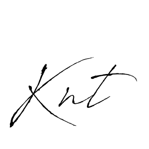Best and Professional Signature Style for Knt. Antro_Vectra Best Signature Style Collection. Knt signature style 6 images and pictures png
