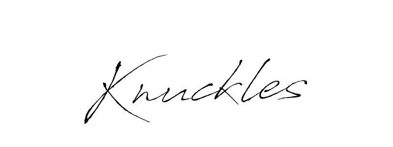 The best way (Antro_Vectra) to make a short signature is to pick only two or three words in your name. The name Knuckles include a total of six letters. For converting this name. Knuckles signature style 6 images and pictures png