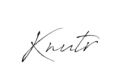 Knutr stylish signature style. Best Handwritten Sign (Antro_Vectra) for my name. Handwritten Signature Collection Ideas for my name Knutr. Knutr signature style 6 images and pictures png