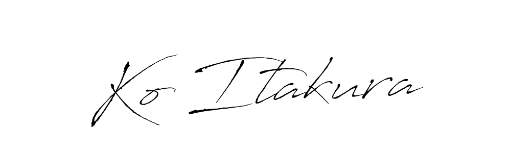 Make a short Ko Itakura signature style. Manage your documents anywhere anytime using Antro_Vectra. Create and add eSignatures, submit forms, share and send files easily. Ko Itakura signature style 6 images and pictures png