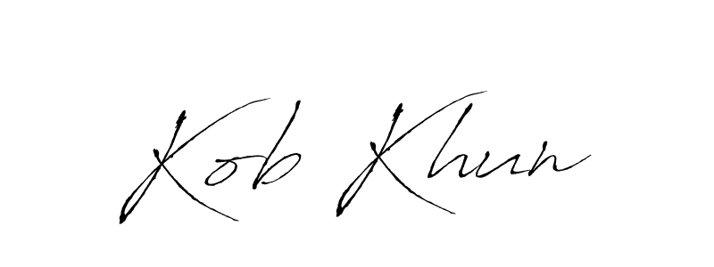 if you are searching for the best signature style for your name Kob Khun. so please give up your signature search. here we have designed multiple signature styles  using Antro_Vectra. Kob Khun signature style 6 images and pictures png