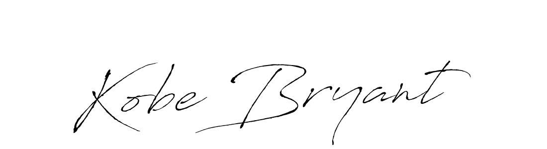 You should practise on your own different ways (Antro_Vectra) to write your name (Kobe Bryant) in signature. don't let someone else do it for you. Kobe Bryant signature style 6 images and pictures png