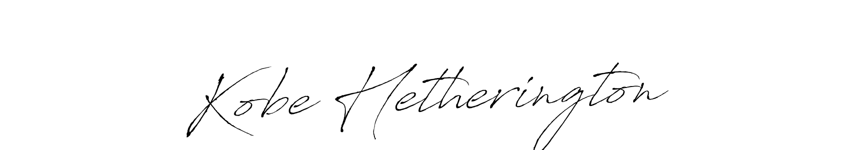 if you are searching for the best signature style for your name Kobe Hetherington. so please give up your signature search. here we have designed multiple signature styles  using Antro_Vectra. Kobe Hetherington signature style 6 images and pictures png