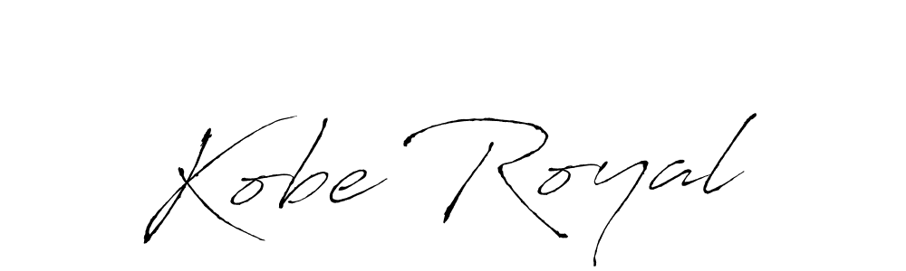 You should practise on your own different ways (Antro_Vectra) to write your name (Kobe Royal) in signature. don't let someone else do it for you. Kobe Royal signature style 6 images and pictures png