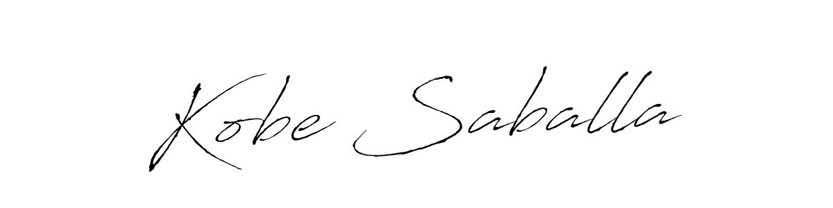 Make a beautiful signature design for name Kobe Saballa. Use this online signature maker to create a handwritten signature for free. Kobe Saballa signature style 6 images and pictures png