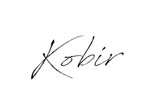 You should practise on your own different ways (Antro_Vectra) to write your name (Kobir) in signature. don't let someone else do it for you. Kobir signature style 6 images and pictures png