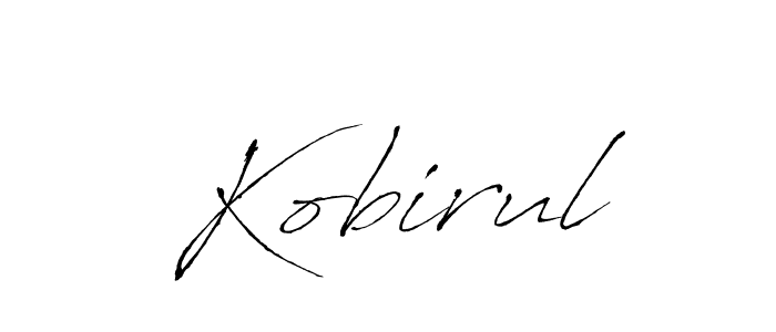 Similarly Antro_Vectra is the best handwritten signature design. Signature creator online .You can use it as an online autograph creator for name Kobirul. Kobirul signature style 6 images and pictures png