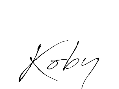 Make a beautiful signature design for name Koby. Use this online signature maker to create a handwritten signature for free. Koby signature style 6 images and pictures png