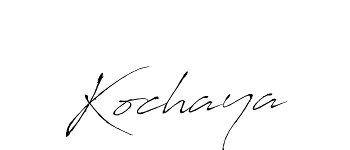 How to make Kochaya name signature. Use Antro_Vectra style for creating short signs online. This is the latest handwritten sign. Kochaya signature style 6 images and pictures png