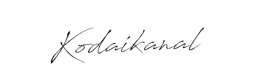 How to make Kodaikanal name signature. Use Antro_Vectra style for creating short signs online. This is the latest handwritten sign. Kodaikanal signature style 6 images and pictures png