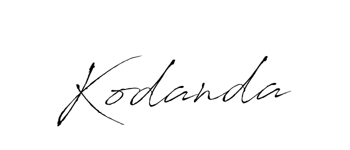 Create a beautiful signature design for name Kodanda. With this signature (Antro_Vectra) fonts, you can make a handwritten signature for free. Kodanda signature style 6 images and pictures png