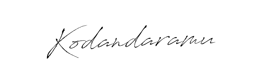 How to make Kodandaramu name signature. Use Antro_Vectra style for creating short signs online. This is the latest handwritten sign. Kodandaramu signature style 6 images and pictures png