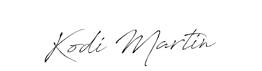 Kodi Martin stylish signature style. Best Handwritten Sign (Antro_Vectra) for my name. Handwritten Signature Collection Ideas for my name Kodi Martin. Kodi Martin signature style 6 images and pictures png