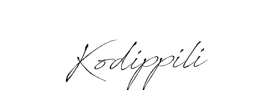 How to make Kodippili name signature. Use Antro_Vectra style for creating short signs online. This is the latest handwritten sign. Kodippili signature style 6 images and pictures png