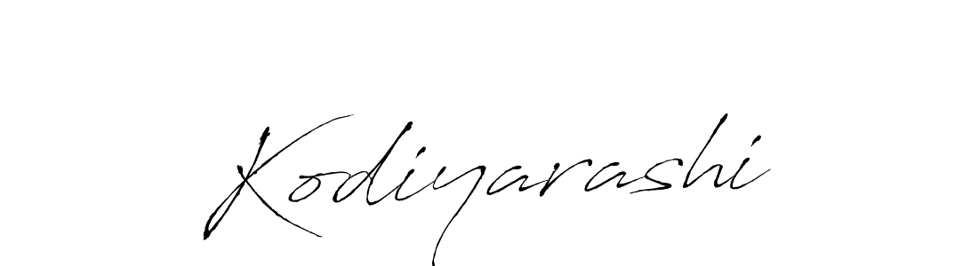 How to make Kodiyarashi name signature. Use Antro_Vectra style for creating short signs online. This is the latest handwritten sign. Kodiyarashi signature style 6 images and pictures png