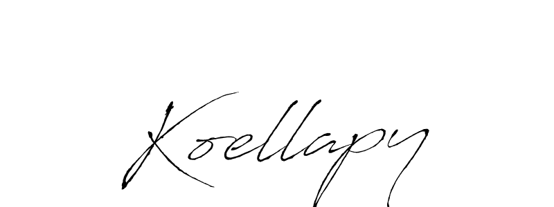 This is the best signature style for the Koellapy name. Also you like these signature font (Antro_Vectra). Mix name signature. Koellapy signature style 6 images and pictures png