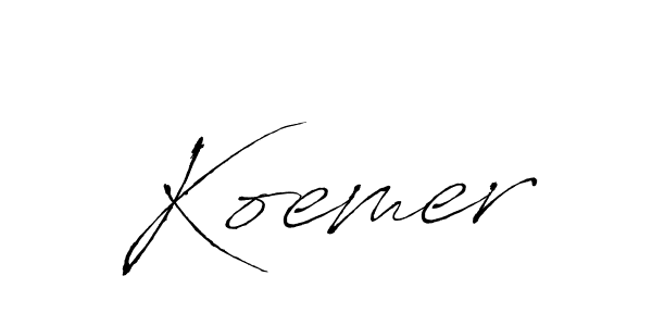 Make a short Koemer signature style. Manage your documents anywhere anytime using Antro_Vectra. Create and add eSignatures, submit forms, share and send files easily. Koemer signature style 6 images and pictures png