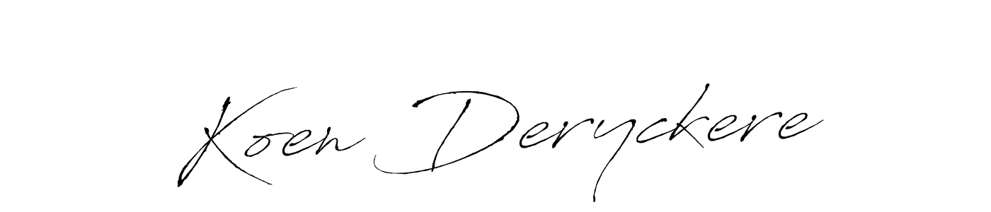 Make a short Koen Deryckere signature style. Manage your documents anywhere anytime using Antro_Vectra. Create and add eSignatures, submit forms, share and send files easily. Koen Deryckere signature style 6 images and pictures png