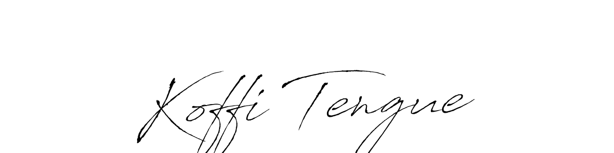 See photos of Koffi Tengue official signature by Spectra . Check more albums & portfolios. Read reviews & check more about Antro_Vectra font. Koffi Tengue signature style 6 images and pictures png