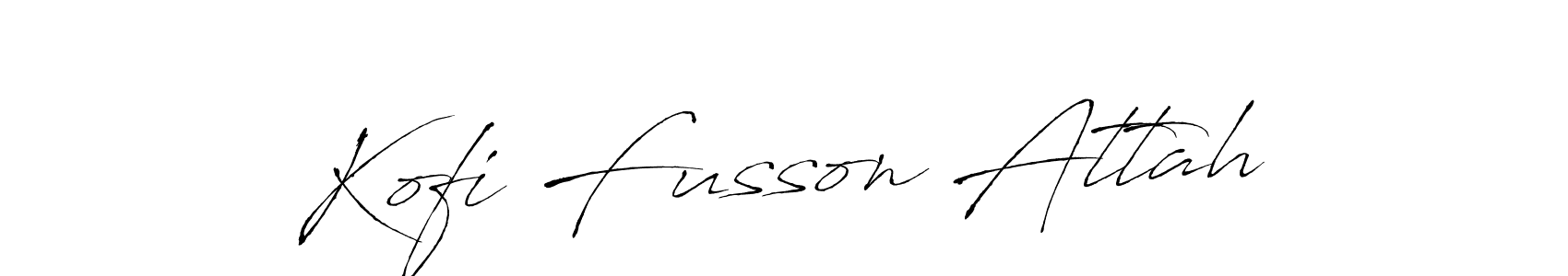 if you are searching for the best signature style for your name Kofi Fusson Attah. so please give up your signature search. here we have designed multiple signature styles  using Antro_Vectra. Kofi Fusson Attah signature style 6 images and pictures png