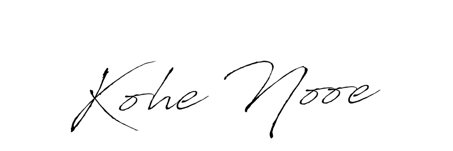 How to make Kohe Nooe signature? Antro_Vectra is a professional autograph style. Create handwritten signature for Kohe Nooe name. Kohe Nooe signature style 6 images and pictures png