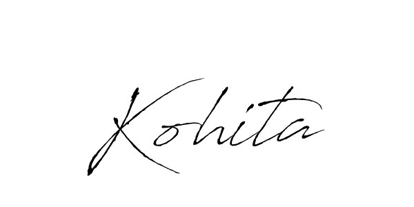 How to Draw Kohita signature style? Antro_Vectra is a latest design signature styles for name Kohita. Kohita signature style 6 images and pictures png