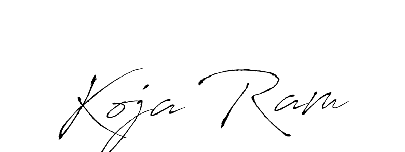 Make a beautiful signature design for name Koja Ram. Use this online signature maker to create a handwritten signature for free. Koja Ram signature style 6 images and pictures png